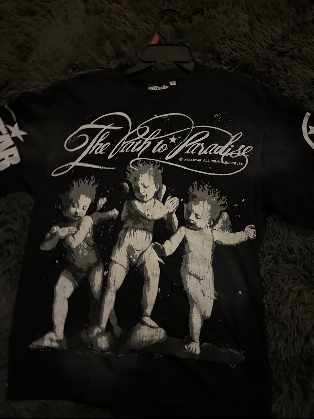 Hellatar Black Graphic Tee